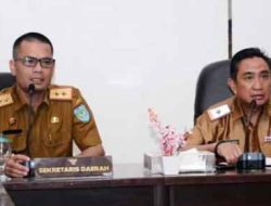 Sekda OKU Selatan Pimpin Rapat Teknis Terkait Kunker Gubernur Sumsel