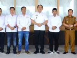 Bupati Oku Selatan Terima Audensi Komisioner KPU Yang Baru Dilantik