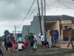 Atasi Jalan Rusak, Warga Perumahan Garden City Berswadaya Gelar Kerja Bakti
