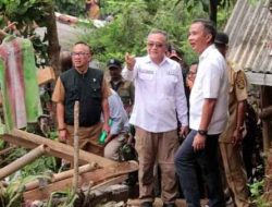 Dampingi PJ Gubernur Tinjau Lokasi Bencana Cibadak,Wagub Tegaskan Pentingnya Logistik Dan Kesehatan