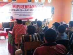 Musrenbang Kecamatan Batang Asai Digelar, Infrastruktur dan Wisata Jadi Prioritas
