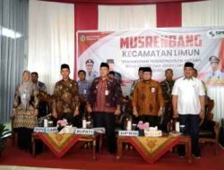 Pj Bupati Sarolangun Hadiri Musrenbang di Kecamatan Limun