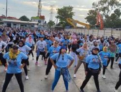Senam Gemoy Prabowo – Gibran Serentak di 13 Kecamatan Se Kota Tangerang