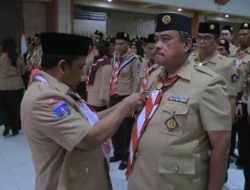Resmi Dilantik, Pj Nurdin Inginkan Gerakan Pramuka Jadi Agen Perubahan