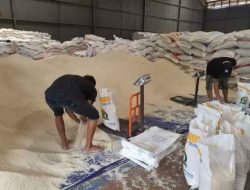 Monitor Stok Beras Di Gudang Bulog,Dedi Chardiman : Persediaan Untuk Kabupaten Sukabumi Masih Aman