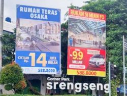 Satpol PP Jakbar Akan Tindak Tegas Reklame di Taman Corner Srengseng