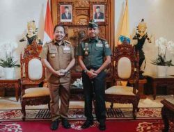 Akan Akhiri Masa Jabatan, Pangdam IX/Udayana Pamitan ke Pj. Gubernur Bali