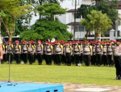 Walikota Jakarta Barat Pimpin Apel Pengamanan TPS, 900 Personil Polisi Disiagakan
