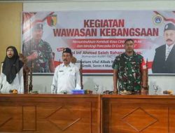 Perkuat Cinta Tanah Air Generasi Muda, Dandim Gelar Wasbang di MAN 1 Gresik
