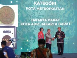Jakarta Barat Dapat Penghargaan Adipura 2023 Kategori Kota Metropolitan
