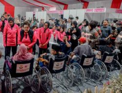 HUT Ke 44 Desa Tanjung Pasir,Yayasan Kemala Bhayangkari Gelar Bakti Sosial dan Bakti Kesehatan