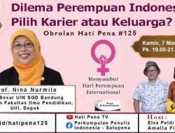 Satupena Ungkap Pilihan Karier Perempuan Indonesia