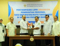 Wujudkan Pemerintahan Yang Transparan dan Akuntabel, Pj Walikota Tangerang Serahkan LKPD ke BPK