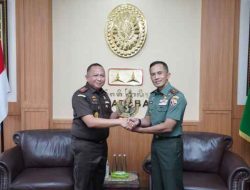 Jaga Sinergitas Sebagai Pejabat Forkopimda Bali, Pangdam IX/Udayana Kunjungi Kejati Bali