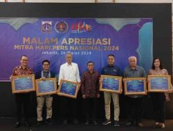 PWI Pusat Adakan Malam Apresiasi Dengan Mitra HPN 2024