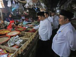 Jelang Lebaran, PJ Walikota Tangerang Blusukan Pasar Sipon Cek Harga Kebutuhan Pokok