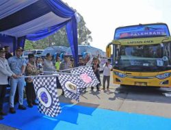 Lepas Ribuan Pemudik, Dr Nurdin : Hati-hati di Jalan dan Selamat Berlebaran di Kampung Halaman