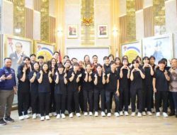 Kehadiran Tim Voli Red Sparks di Indonesia Dapat Sambutan Meriah