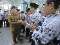 Halal Bihalal PGRI, Dr. Nurdin : Terus Tingkatkan Kualitas Pendidikan Demi Wujudkan Indonesia Emas