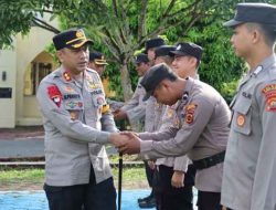 Operasi Ketupat 2024 berakhir, Kapolres Sarolangun AKBP Budi Prasetya Ucapkan Terimakasih KePersonil