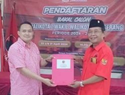 Ingin Bersama PDIP, Helmy Halim Resmi Daftar ke Moncong Putih