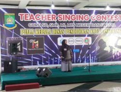 Tinggatkan Talenta Guru, Dinas Pendidikan Gelar Lomba Menyanyi