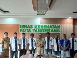 PWI Kota Tangerang Silaturahmi ke Dinkes Kesehatan Kota Tangerang
