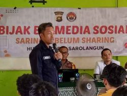Bentuk Karakter Pemimpin Masa Depan, Polres Sarolangun Turun Ke Sekolah