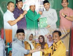 Dedy Putra Serahkan Berkas Pendaftaran ke PPP dan HANURA