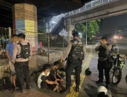 Bang Jago Konvoi Sambil Tenteng Sajam, 4 Remaja Ini Diamankan Polres Jakbar