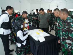 Dalam Rangka P4GN, Prajurit dan PNS Korem 084/BJ Ikuti Sosialisasi Bahaya Narkoba