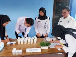 Hari Pertama Kerja, Kepala BNN Kota Tangerang Langsung Lakukan Tes Urine dan Atribut Pegawai