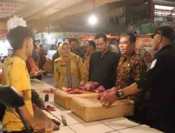 Pantau Harga dan Stok Pangan Jelang Idul Adha, Plh Sekda Sidak Pasar Cisaat