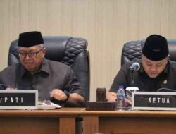 Bupati Sukabumi Hadiri Rapat Paripurna DPRD Agenda Pandangan Umum Fraksi