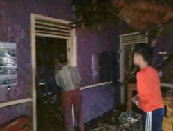 Sebuah Rumah Nyaris Ludes Dilalap Si Jago Merah di Desa Kaladi 2 Tugubandung Sukabumi