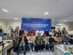 PWI Jaya Gelar OKK Angkatan 16 di Kantor Majalah Infobank