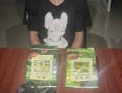 BNNP Tangkap Kurir Narkoba Asal Bungo, Bawa Sabu 2Kg