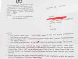 Berkas Persengketaan Antara Ibu dan Anak Kandung Dari Polres Metro Kota Tangerang Dilempahkan Ke Polsek Cipondoh