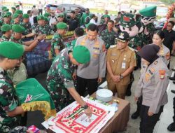 Hari Bhayangkara Ke -78, Danrem 052/Wijayakrama Beri Kejutan Ke Kapolres Metro Kota Tangerang