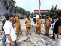 Pj. Wali Kota Tangerang Tinjau RSUD Benda dan Pembangunan Jalan Garuda