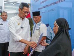 Rumah Barokah Palmerah Diresmikan, Pj Heru Minta Warga Menjaga dan Merawatnya