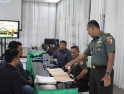 Kodim 0830/Surabaya Utara Terima Kunjungan Wasgiat Sintelad