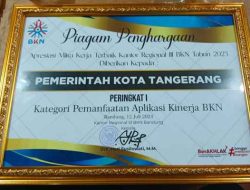 Optimalkan Sistem Pelayanan Kepegawaian, Pemkot Sabet Empat Award BKN