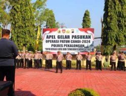 Operasi Patuh Candi 2024 Dimulai, Polres Pekalongan Laksanakan Apel Gelar Pasukan