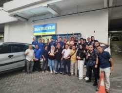 PWI Bersama Diskominfo Kabupaten Bangka Barat Soan ke Pokja PWI Jakarta Barat