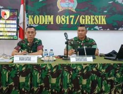 Latihan Posko I Bhaja Siaga -24 Kodim 0817/Gresik Resmi Dibuka
