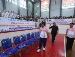 Buka Porseni SMP, Dr. Nurdin : Hidupkan Inovasi dan Kreatifitas Melalui Olahraga dan Seni