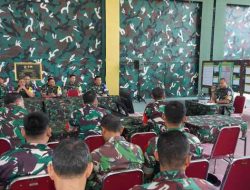 Kasi Ops Kasrem 084/BJ Resmi Tutup Latihan Posko I Bhaja Siaga-24 Kodim 0817/Gresik
