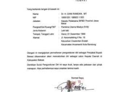 Beredar Surat Pengunduran Diri PJ Dani Ramdan, Ini Tanggapan Komisi I DPRD Kabupaten Bekasi
