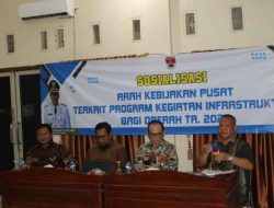 Sosialisasi Arah dan Kebijakan Pusat terkait Program Kegiatan Infrastruktur Bagi Daerah Tahun 2025 di Kabupaten Mesuji